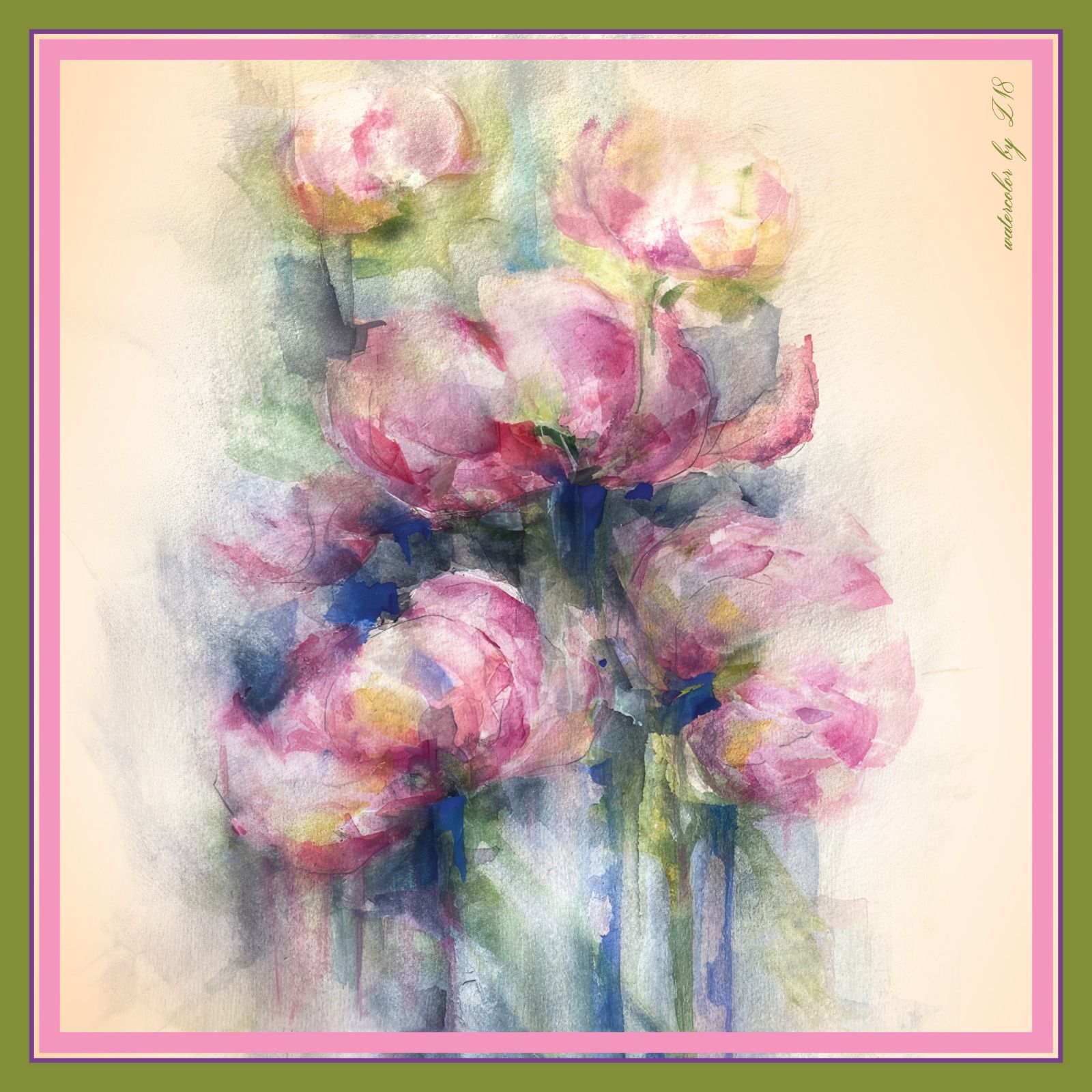 Silk scarf — N4